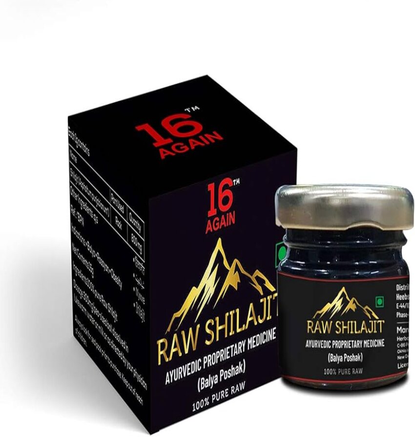 16 Again Pure Ayurvedic Raw Shilajit