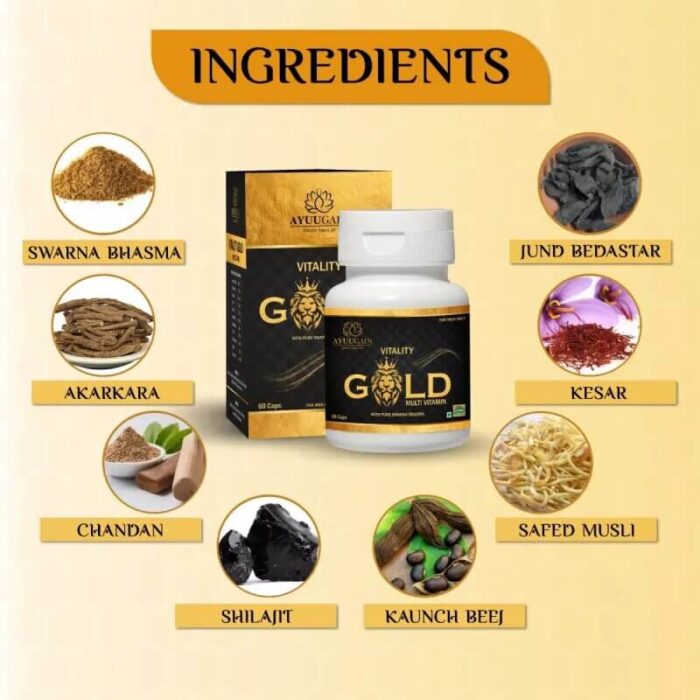 Buy Ayuugain Vitality Gold Capsule