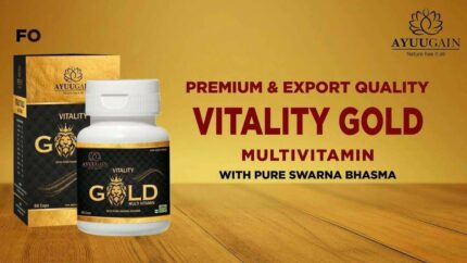 Buy Ayuugain Vitality Gold Capsule Online in USA, UK