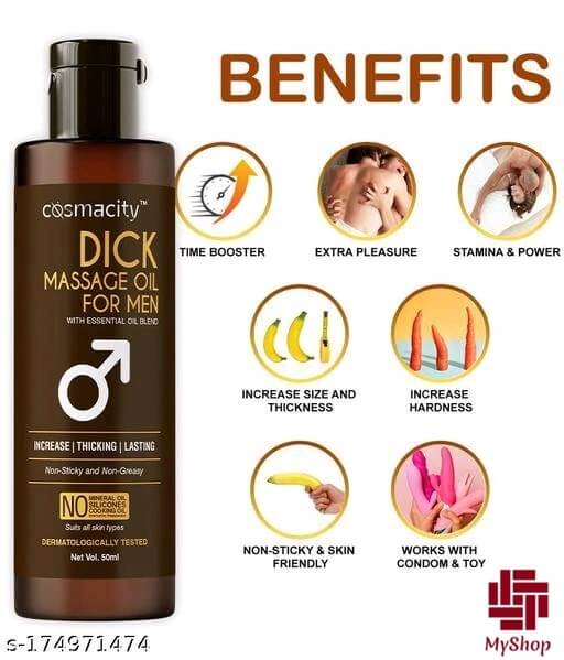 Buy Cosmacity Dick Massage Oil Online in USA, UK