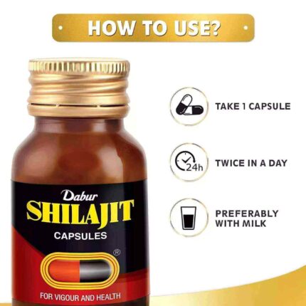 Buy Dabur Shilajit Ayurvedic Capsules Online