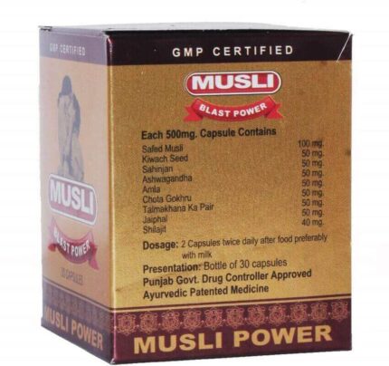 Buy Dr Chopra Musli Blast Power Capsule Online