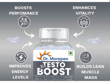 Buy Dr Morepen Testosterone Booster Tablet Online in USA, UK