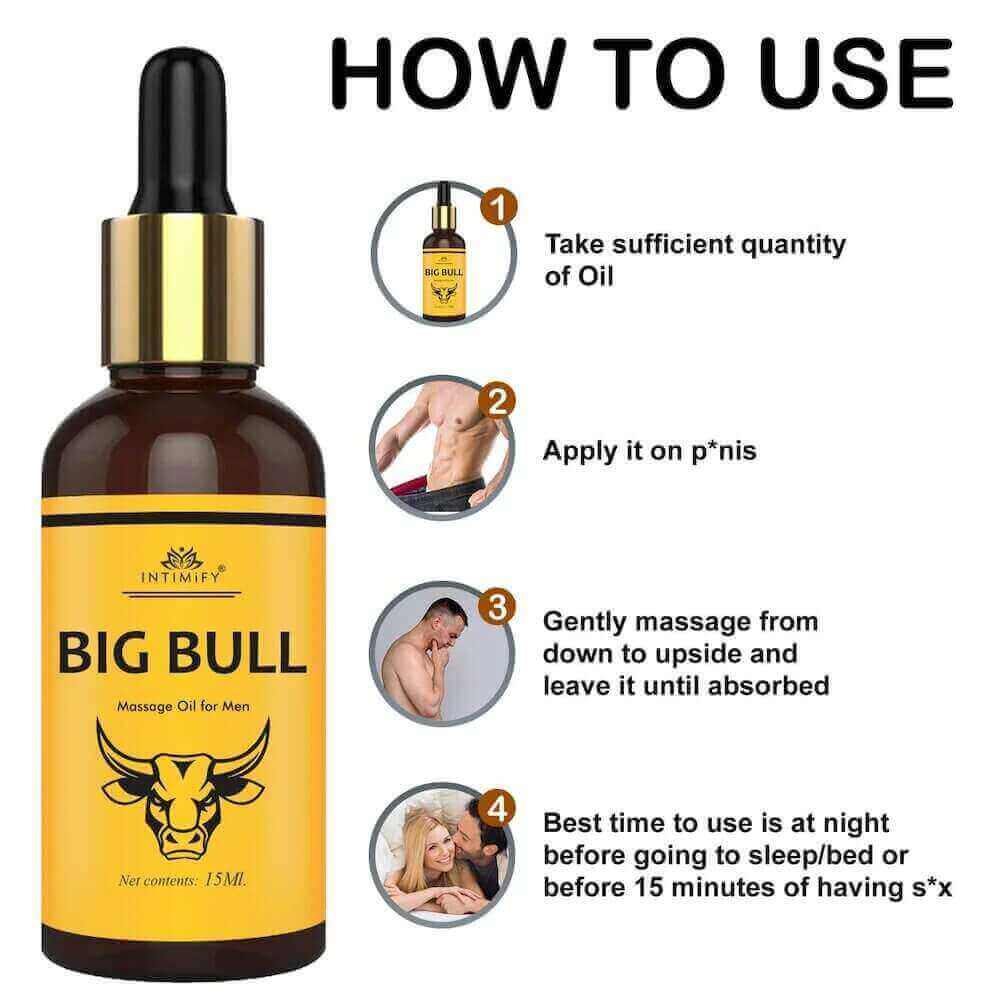 Buy Intimify Big Bull Oil Online