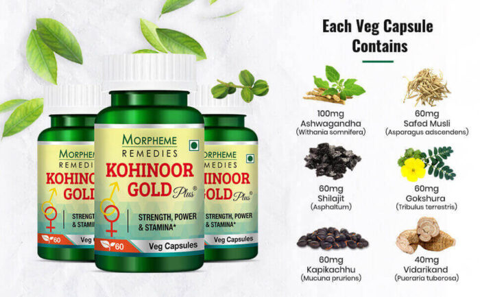 Buy Kohinoor Gold Plus Capsules Online