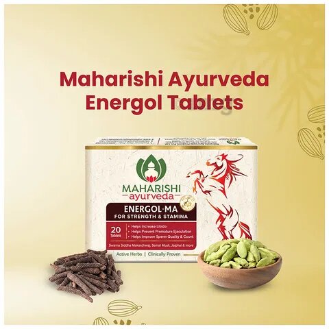 Buy Maharishi Ayurveda Energol-MA Tablet