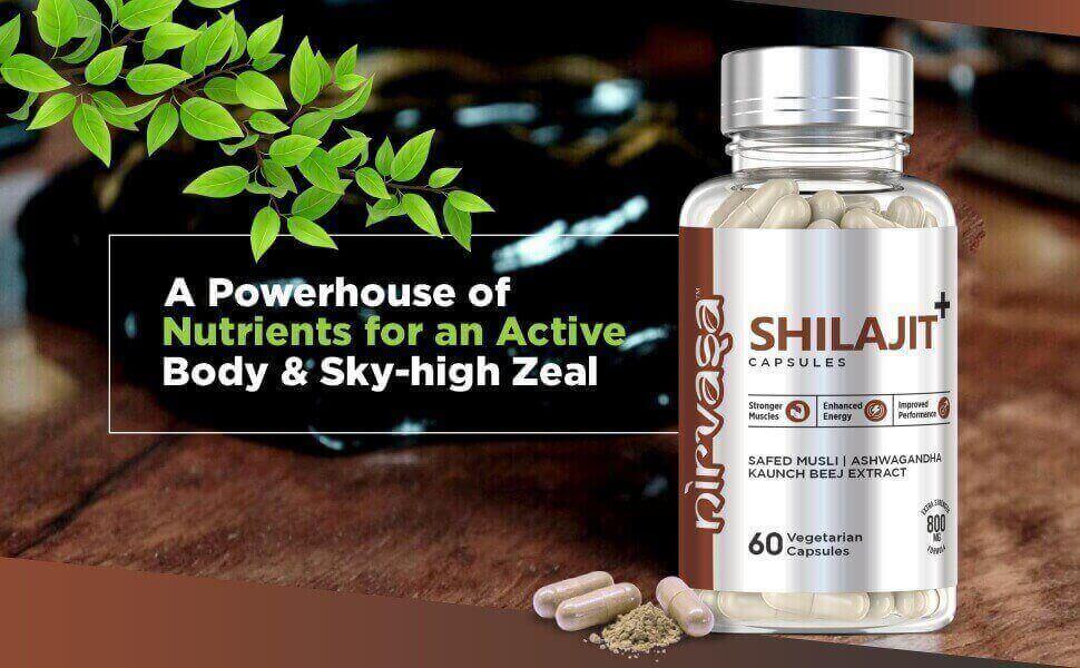 Buy Nirvasa Shilajit+ Capsule Online