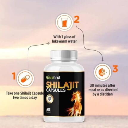 Buy Nutrafirst Ayurvedic Shilajit Capsules Online