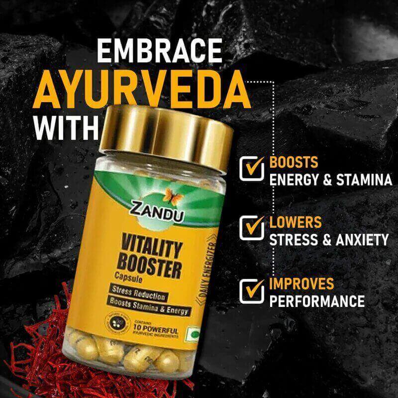 Buy Zandu Vitality Booster Capsule Online