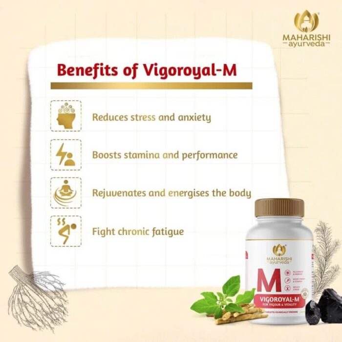 Maharishi Ayurveda Vigoroyal-M Tablet Online in USA, UK